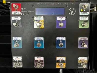 Voes MX-12 14 button custom midi foot controller, View more