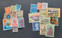 World 200 postage stamps selection 