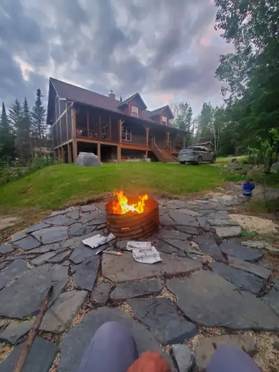 Lake front cottage for rent - Booster Lake, Nopiming Park, View more