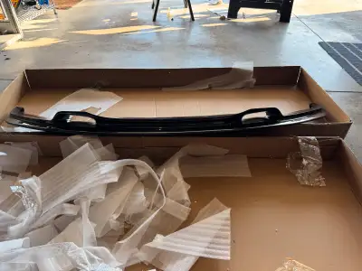 Brand new carbon fiber varis front lip purchased from BMG performance.