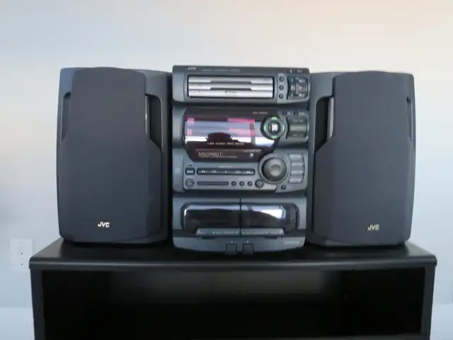 FOR SALE: JVC AUDIO SYSTEM, STAND , RECORD RECORDER in Pro Audio & Recording Equipment in London - Image 3