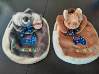 New with tags Australia Koala & Kangaroo mini backpacks.$15 each