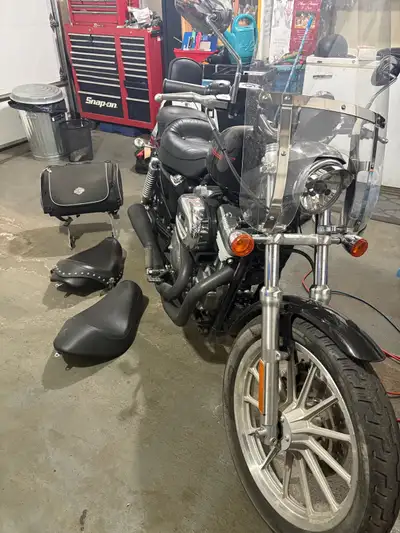 Very nice 2006 sportster comes with everything in the picture. I took this bike on trade last fall b...