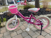 Joystar anglel 16” girls bike toddler 