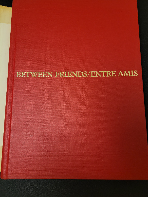 BOOK - "BETWEEN FRIENDS" in Non-fiction in Sudbury - Image 2