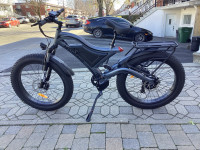 Vélo électrique monstre neuf,beaucoup à expliquer….