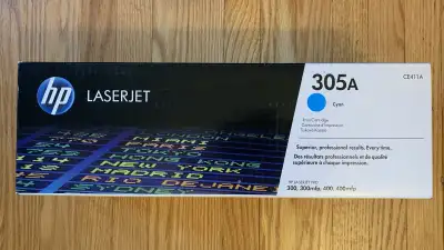 New HP Laserjet 305a Cyan Toner Print Cartridge , View more