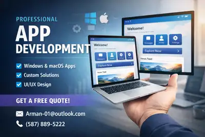 Custom Win/ Mac App developer , View more