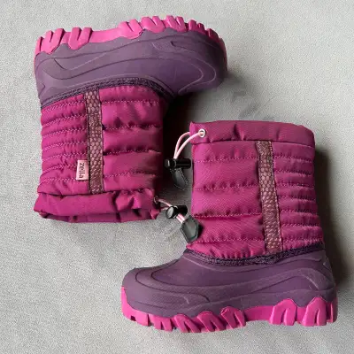 Zella ~ Water Resistant Winter Boot ~ Kids Size 11, View more