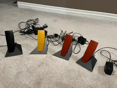 Four working phones with good batteries! I replaced them all. Two base stations and two satellites....