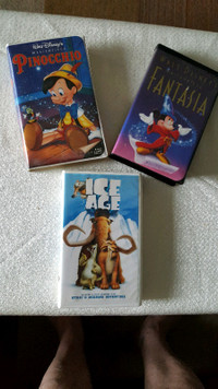 3 video cassettes ( all 3 for $15)