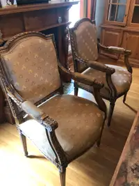 Stunning Louis XVI dinning chairs x4