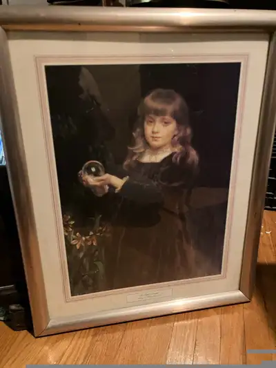 Gladys, daughter of Major Lutley Jordan, 1890 pic 22”x18” , View more