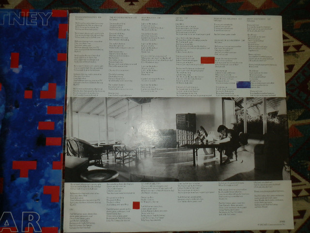 PAUL McCARTNEY -TUG OF WAR- COLUMBIA- LP, MINT CONDITION! in CDs, DVDs & Blu-ray in Dartmouth - Image 3