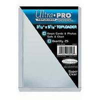 Ultra Pro .... 3 1/2" x 5 1/8" .... TOP LOADERS