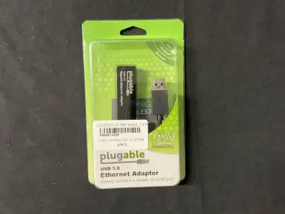 Plugable Ethernet Adapter USB 3.0 USB3-E100, View more