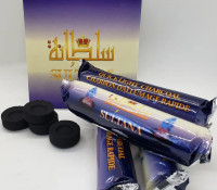 Sultana hookah Charcoal 33 mm (10 Rolls/Box)