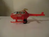 VINTAGE FLYING STAR TOY HELICOPTER-1980S-JIMMY TOYS-MISSING PART