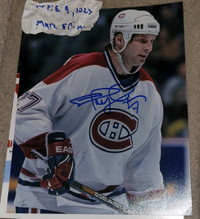 Shayne Corson signed 8x10 pictures Canadiens Leafs Canada Hockey