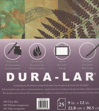 DURA-LAR   25 Film transparent