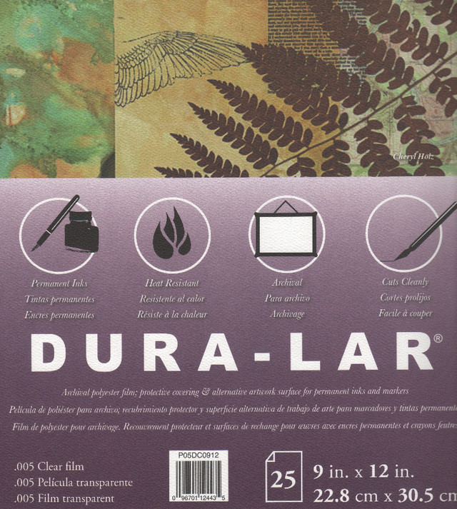 DURA-LAR   25 Film transparent dans CD, DVD et Blu-ray  à Saint-Hyacinthe