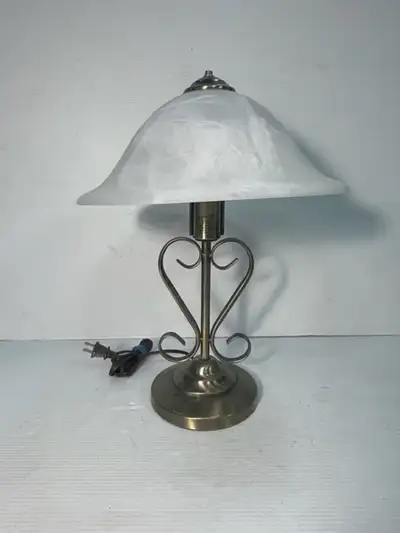 Glass Lamp Shade and Lamp, View more