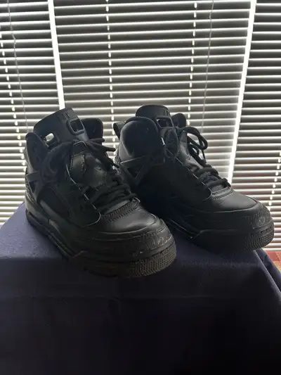 (Youth size 4) Jordan Winterized Spizike GS 'Black Cat', View more