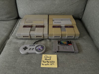 Super Nintendo lot with PageMaster and super Nintendo controller