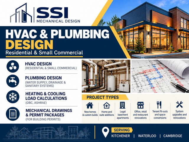 HVAC & Plumbing Design Services