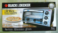 NEW Kitchen Items: ToasterOven, Toaster, Iron, Dishwasher Powder