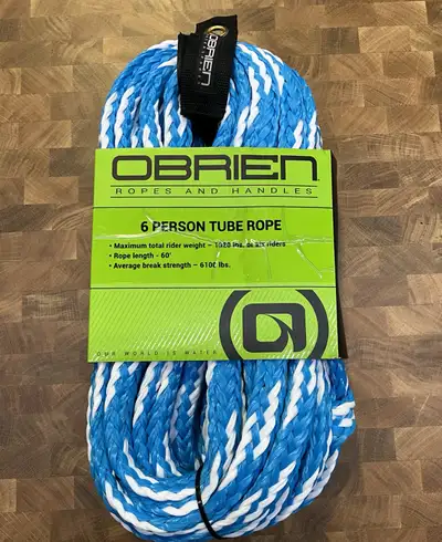 Obrien Ropes & Handles: 6 Person Tube Rope-60’, View more