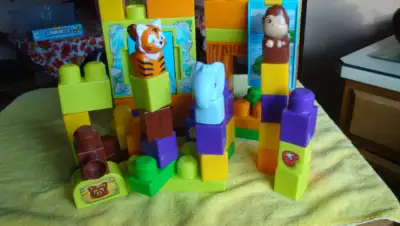 Set of DUPLO blocks to build a zoo themed set. Forty nine pieces in all. P/U Queensland SE