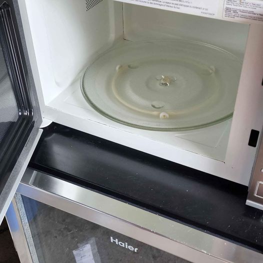 Panasonic inverter microwave oven, great shape, stainless steel