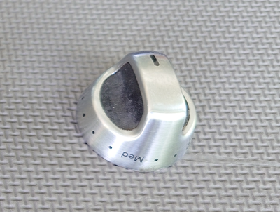 Whirlpool WPW10156261 Range Burner Control Knob, Stainless, View more
