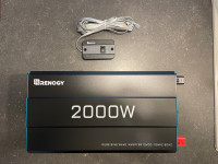 Renogy Convertisseur de batterie à onde sinusoïdale pure 2000 W 