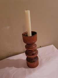 Wooden Candle Holder