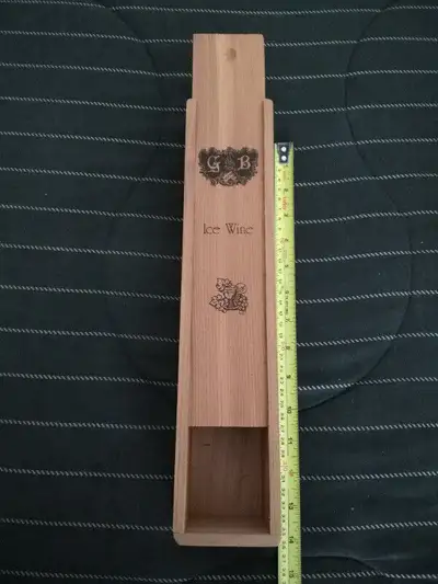 Wooden Logoed Gift box From Oliver British Columbia, View more