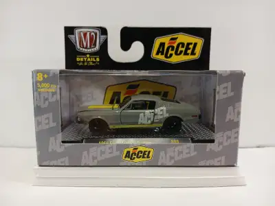 1968 Ford Mustang Custom 2021 M2 Machines 5000 pcs 1:64 Scale opening doors and hood $8