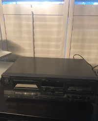 Technics stereo with double cassette deck
