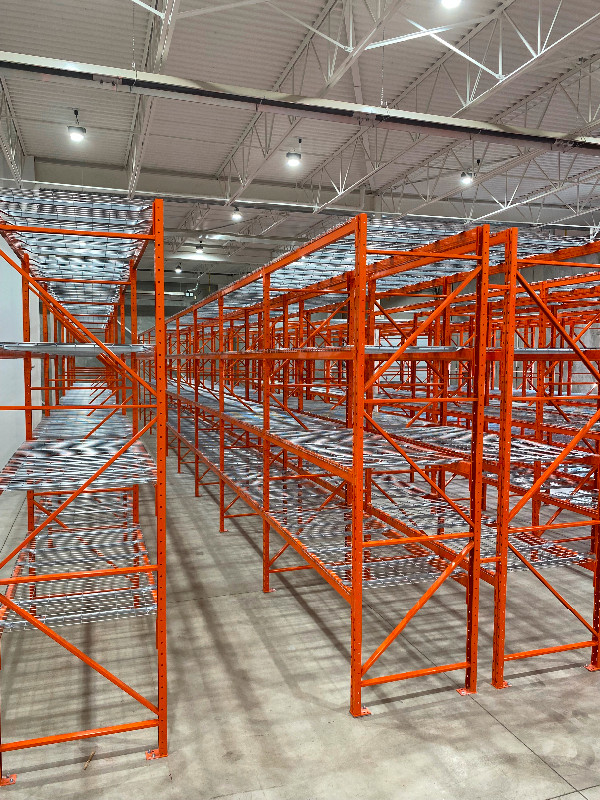 IN STOCK CANADIAN MADE PALLET RACKING REDIRACK Industrial Shelving & Racking Mississauga