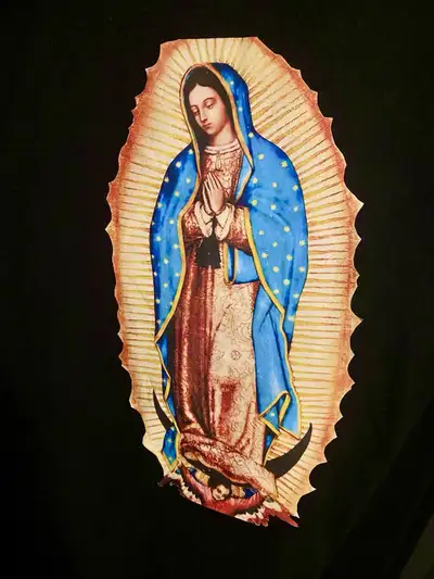 Lady of Guadalupe T-Shirt (Virgin Mary/Catholic) Large Size, View more