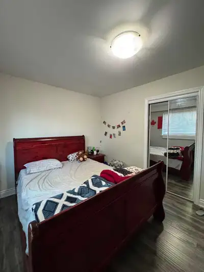 Room for rent only for girls sharing furnished close to malton Gurdwara Sahib Kitchen and washroom s...