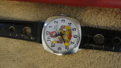 Ronald McDonald Watch 1976 Swiss Mint / like new, View more