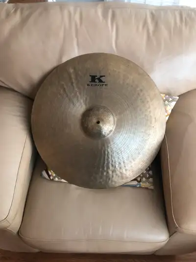 For Sale: 22" Zildjian Kerope Ride Cymbal. Like-new condition. Weighs 2486 grams. Asking $600. Let m...