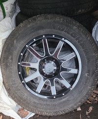 Ford F150 Rims and tires.