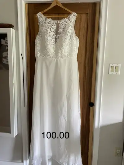 Brand new as I went with a different style. Bought off Amazon but surprising good quality. Size 22 b...