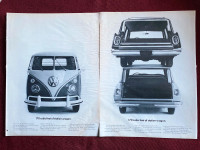 1965 Volkswagen Station Wagon Original Ad