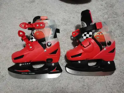 Lightning Mcqueen Ice Skates adjustable 27-30, View more