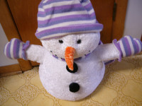 Plush Polyester Snowman