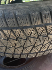 BLIZZAK DM-V2 winter tires, one pair